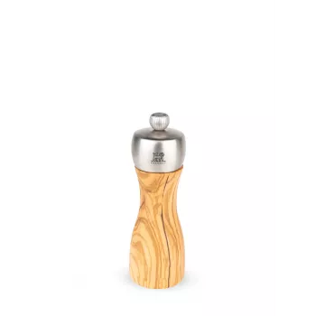 Râșniță de piper Peugeot Fidji 15 cm lemn de măslin și oțel inoxidabil