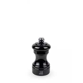 Râșniță de piper Peugeot Bistro 10 cm lemn lăcuit negru