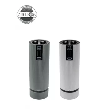 Set râșnițe de sare și piper electrice Peugeot Line Duo 15 cm U'SELECT carbon + aluminiu