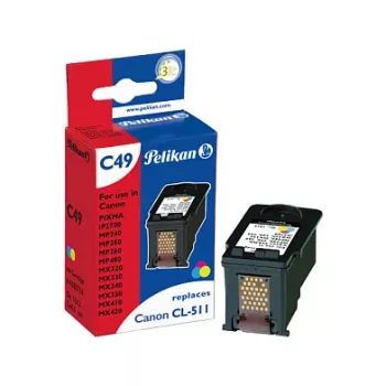 Pelikan Cartuș de cerneală compatibil pentru Canon CL-511XL tricolor (cyan, magenta, galben) - randament ridicat