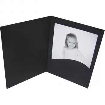 DAIBER Profi-Line mape portret 10x15 cm negru - 100 bucăți