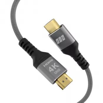 Cablu HDMI 2.0 High-Speed cu Ethernet 10m gri 4K60Hz 18Gbit/s