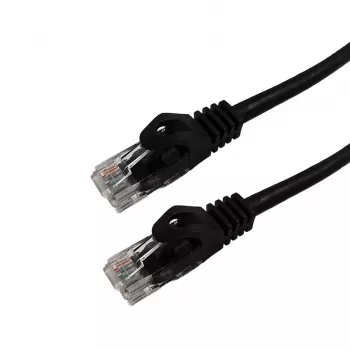 Grafenthal Patch Cable CAT6 F/UTP CU LSZH 7.00m Black