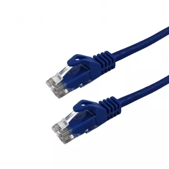 Cablu patch Grafenthal CAT6 U/UTP CU LSZH 7,50 m albastru