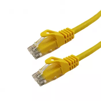 Cablu patch Grafenthal CAT6A U/UTP CU LSZH 2,00m galben