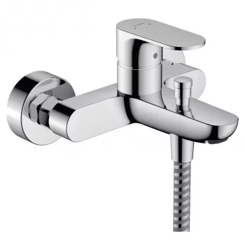 Baterie de cadă monocomandă Hansgrohe Rebris S montaj aparent crom