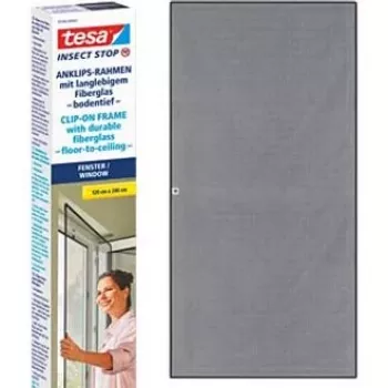 Tesa Insect Stop Clip On 55360 de la podea la tavan 2,4x1,2 m antracit
