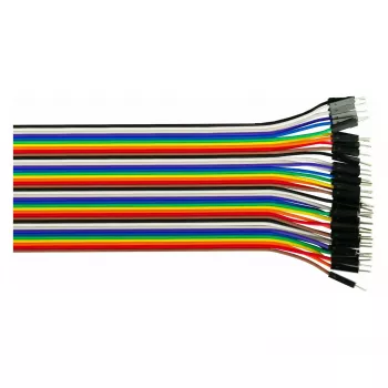 Fire jumper Kabelmeister 40-Pin, fire separabile pentru Arduino, Raspberry Pi etc., Male-to-Male