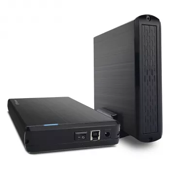 Carcasă externă HDD FANTEC DB-G35U3-6G 3,5 inch SATA USB 3.0 6G USB-B aluminiu neagră (2582)