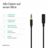 Cablu audio ShiverPeaks mini flex