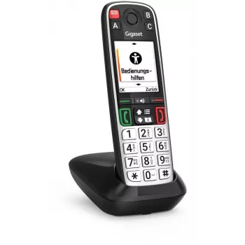 Telefon fără fir Gigaset EASY 500 negru/argintiu