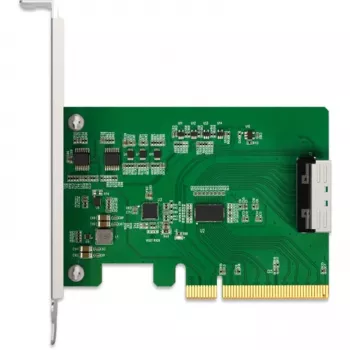 Adaptor ICY DOCK EXLink MB409A5 MCIO 8i (SFF-TA-1016) la PCIe 5.0 x8 cu Redriver