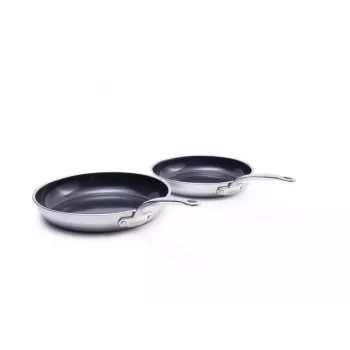 Set de 2 tigăi GreenPan Barcelona Pro 24+28cm, negru