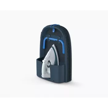 Masă de călcat pliabilă Joseph Joseph Pocket Plus cu Advanced Cover, albastră