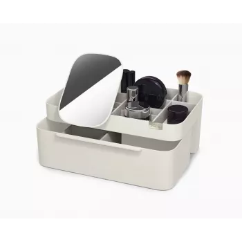 Organizator mare pentru cosmetice Joseph Joseph Viva cu oglindă detașabilă