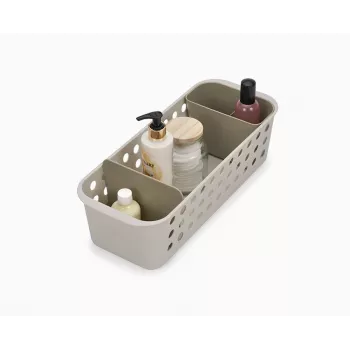 Coș de depozitare pentru baie Joseph Joseph EasyStore ecru
