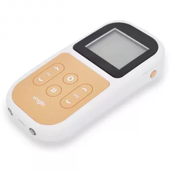Aparat de tonifiere facială TensCare UniGlo - stimulator muscular EMS cu 4 programe, reîncărcabil USB