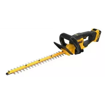 Trimmer de gard viu fără fir DEWALT DCMHT562P1 18V XR, lamă 55 cm, capacitate de tăiere 19 mm, 1x5,0 Ah
