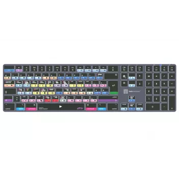 Tastatură Logickeyboard Avid Media Composer - Pro Titan FR Mac (LKB-MCOMP-TM-FR)