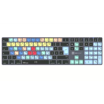 Tastatură Logickeyboard Steinberg Cubase/Nuendo Titan DE Mac (LKB-CBASE-TM-DE)