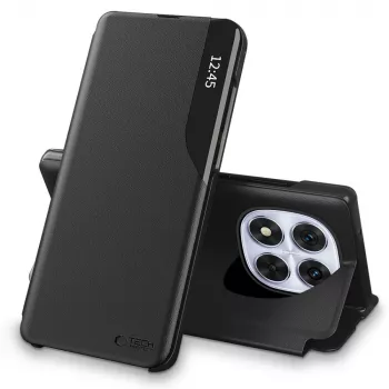 Husă tip booklet TECH-PROTECT Smart View pentru Xiaomi Redmi Note 14 Pro 5G / Poco X7 5G - neagră