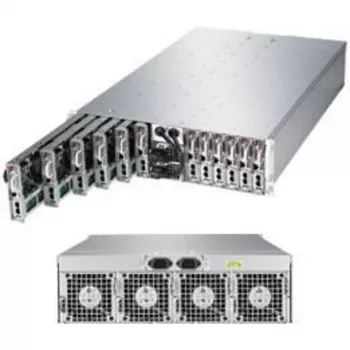 Barebone server rackmount Supermicro SuperServer 5038ML-H12TRF 12 noduri 3U negru