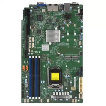 Placă de bază Supermicro X11SCW-F socket LGA1151 chipset C246 Micro-ATX DDR4 128 GB 2x Gigabit LAN IPMI Retail Pack