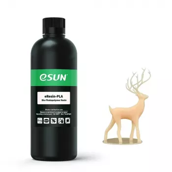 Rășină fotopolimeră standard ESUN ERESIN-PLA-BG1000G 1 kg bej pentru imprimante 3D LCD/DLP