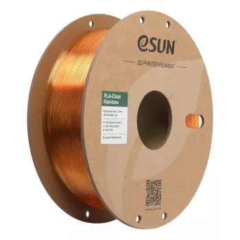 Filament pentru imprimantă 3D eSUN PLA Clear 1,75mm Flame Crystal 1kg