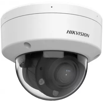Cameră IP dome exterior Hikvision DS-2CD1743G2-LIZSU 4MP cu obiectiv varifocal motorizat, AcuSense, WDR 120dB, IP67, IK10, 2,8-12mm