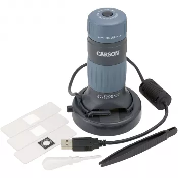 Microscop digital Carson zPix 300 2 MP 1600 x 1200 negru