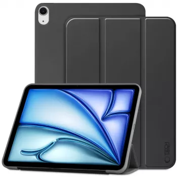 Husă TechProtect SmartCase pentru Apple iPad Air 10,9 inch 4/5 (2020-2022) / 11 inch 6/7 (2024-2025) neagră
