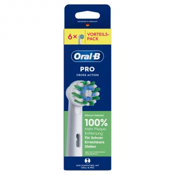 Capete de periere de schimb Braun Oral-B Pro Cross Action, pachet de 6