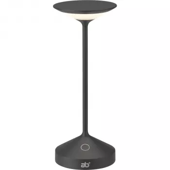 Lampă de masă portabilă ab+ by Abert Tempo Mini Charcoal