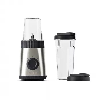 Mixer portabil ON-THE-GO Guzzini Sous Chef gri 148500184 – material pe bază de bio