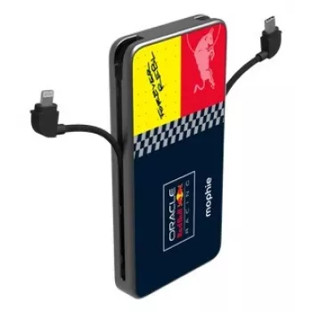 Baterie externă Mophie Powerstation Plus 10K Red Bull Racing 10000 mAh cu USB-C și Lightning