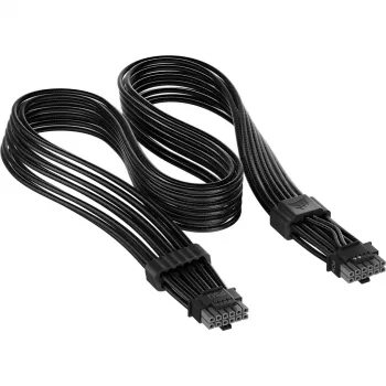 Cablu de alimentare Corsair ThermalProtect Universal PCIe 5.1 600W 12V - negru
