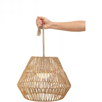 Lampă LED suspendată cu baterie NewGarden SISINE 30 600 lumeni 2700K albă cald reîncărcabilă IP65
