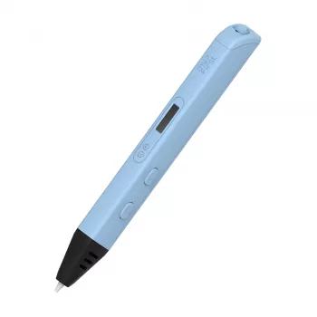 Pix 3D myFirst 3D Pen Artist cu 6 filamente PLA colorate (albastru)