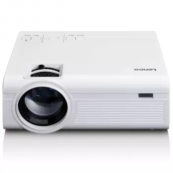 Lenco LPJ-280WH Proiector LCD - HD Ready 1280x720, 280 ANSI Lumeni, Alb