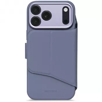 Husă cu portofel detașabil din silicon texturat Decoded pentru iPhone 17 Pro Max cu MagSafe - Forever Blue