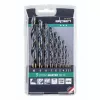 Set de burghie ALPEN-MAYKESTAG Alpen Sprint Master TM 10 1-10x 10, 10 piese, HSS-G, 1-10 mm, casetă metalică