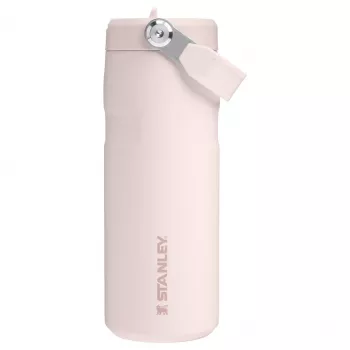 Sticlă Stanley IceFlow Bottle Flip Straw 2.0 470 ml Rose Quartz