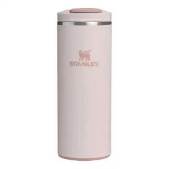Cană Stanley AeroLight Transit Fliptop 0,35L Rose Quartz