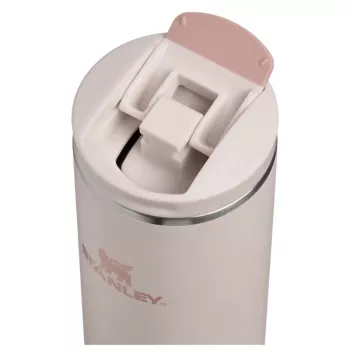 Cană Stanley AeroLight Transit Fliptop 0,35L Rose Quartz