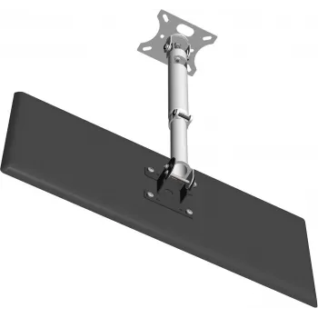 Suport de tavan VISION pentru monitoare și display-uri 10-34 inch, VESA până la 100x100, înălțime 430-730 mm, înclinare 90°