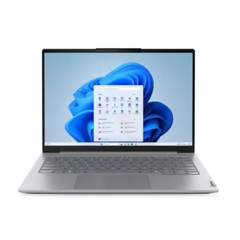 Laptop Lenovo ThinkBook 14 G8 21SJ00V6PB, Intel Core Ultra 5 225U, 16 GB RAM, 512 GB SSD, 14,0 inch WUXGA IPS, Windows 11 Pro, Luna Grey, 3 ani garanție la fața locului + compensare CO2