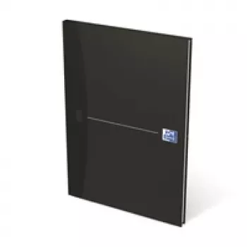 Caiet Oxford 100105183 A4, cu linii, 192 pagini, negru