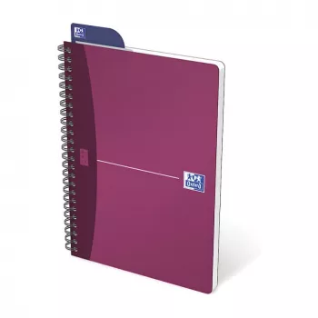 Caiet ELBA Oxford Office A5 legare spirală 90 file gri
