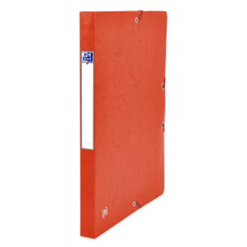 Cutie pentru documente Oxford TOP FILE+ A4 2,5 cm roșie
